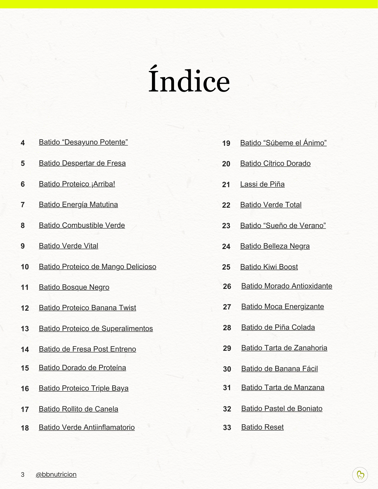 Recetas de batidos - Imagen 3